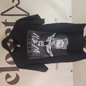 American Apparel Black Graphic Tee